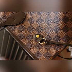 Средняя сумка LV Neverfull Сумка Neverfull среднего размера сочет