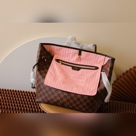 Средняя сумка LV Neverfull Сумка Neverfull среднего размера сочет
