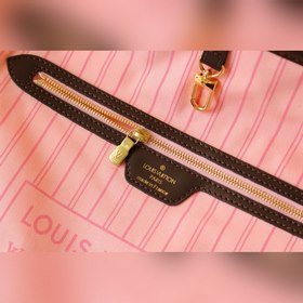 Средняя сумка LV Neverfull Сумка Neverfull среднего размера сочет
