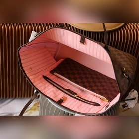 Средняя сумка LV Neverfull Сумка Neverfull среднего размера сочет