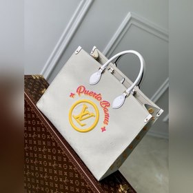 Сумка LV OnTheGo, модель M20815, белая, большая Эта сумка OnTheG