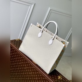 Сумка LV OnTheGo, модель M20815, белая, большая Эта сумка OnTheG