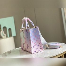 LV OnTheGo Small Tote Bag Сумка OnTheGo Trumpeter выполнена из т