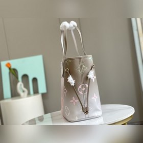 Средняя сумка LV Neverfull Сумка Neverfull среднего размера из ко