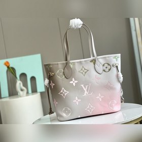 Средняя сумка LV Neverfull Сумка Neverfull среднего размера из ко