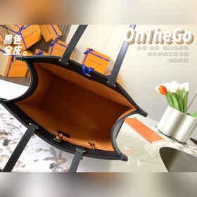 LV Модель M45595 Черный с тиснением Сумка ONTHEGO Для работы, по