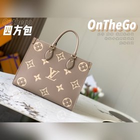 LV Модель M45494 Слоновая кость с принтом ONTHEGO маленькая сум