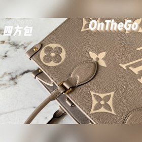 LV Модель M45494 Слоновая кость с принтом ONTHEGO маленькая сум