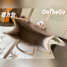 LV Модель M45494 Слоновая кость с принтом ONTHEGO маленькая сум