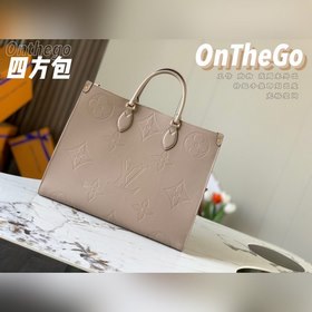 LV Модель M44925 Слоновая кость с тиснением  ONTHEGO Большая сум