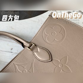 LV Модель M44925 Слоновая кость с тиснением  ONTHEGO Большая сум