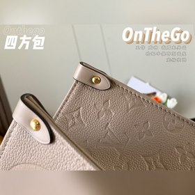 LV Модель M44925 Слоновая кость с тиснением  ONTHEGO Большая сум