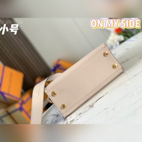 LV Модель M57729 Старый серый коричневый Сумка ON MY SIDE Эта м