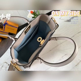 LV Модель M57729 Старый серый коричневый Сумка ON MY SIDE Эта м