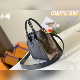LV Модель M57728 Старый черный Сумка ON MY SIDE Эта модель соч