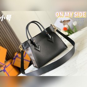 LV Модель M57728 Старый черный Сумка ON MY SIDE Эта модель соч