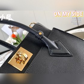 LV Модель M57728 Старый черный Сумка ON MY SIDE Эта модель соч