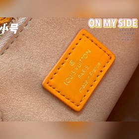 LV Модель M57730 Перфорированная сумка имбирно-желтого цвета Су