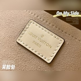 LV Модель M55802 Молочно-белый Сумка On My Side Элегантная сумк