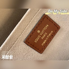 LV Модель M53823 Старый имбирь желтый Сумка On My Side Сумка де
