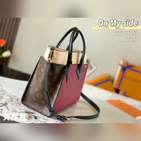 LV Модель M56934 Старый фиолетовый  Сумка On My Side Сумка демо