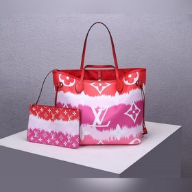 Средняя сумка LV Neverfull Модель： M45270 Серия Escale воплощает
