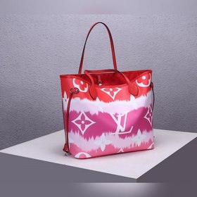 Средняя сумка LV Neverfull Модель： M45270 Серия Escale воплощает