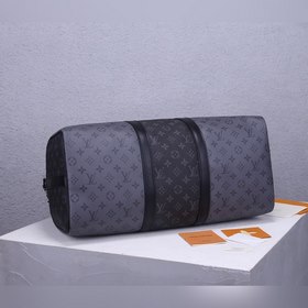 LV Keepall Bandoulière 50 дорожная сумка Модель： M45392 Светлая т