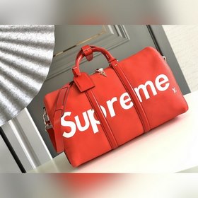 LV Supreme дорожная сумка, совместная коллекция, модель M53419