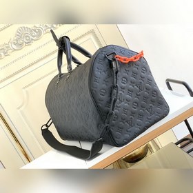 LV Тисненная сумка KEEPALL 50  Арт-директор мужской линии Вирдж