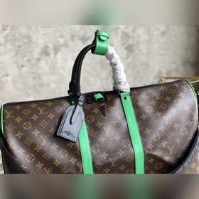 LV Keepall дорожная сумка, модель M46259, зеленая, 50 см, серия д