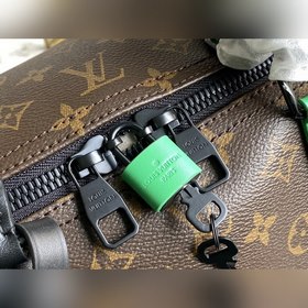 LV Keepall дорожная сумка, модель M46259, зеленая, 50 см, серия д