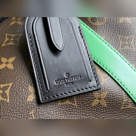 LV Keepall дорожная сумка, модель M46259, зеленая, 50 см, серия д