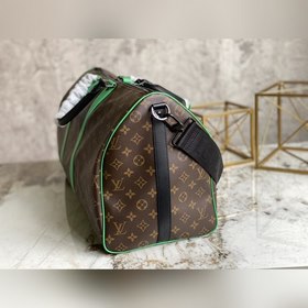 LV Keepall дорожная сумка, модель M46259, зеленая, 50 см, серия д