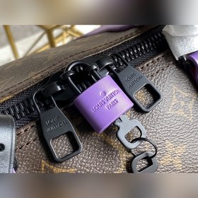 LV Keepall дорожная сумка, модель M46257, фиолетовый, 50 см, сери