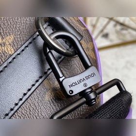 LV Keepall дорожная сумка, модель M46257, фиолетовый, 50 см, сери