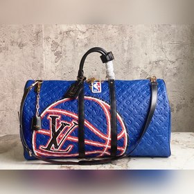 LV  Модель M21105 Синяя дорожная сумка 55 см  Дорожная сумка Ke