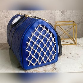 LV  Модель M21105 Синяя дорожная сумка 55 см  Дорожная сумка Ke