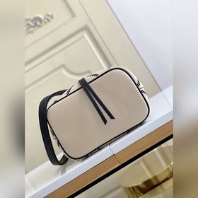 LV Модель 44022 Белый M46023 Молочно-белый Мини-сумка-бакет из к
