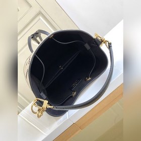 LV Модель 44022 Белый M46023 Молочно-белый Мини-сумка-бакет из к