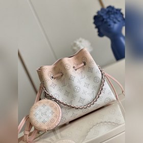 LV Bella сумка-бакет, одноплечевая сумка, модель M59939, розовый 