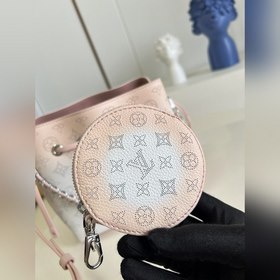 LV Bella сумка-бакет, одноплечевая сумка, модель M59939, розовый 