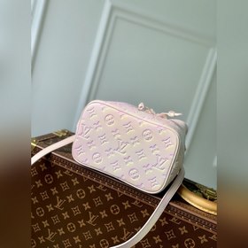 LV NeoNoé BB сумка-бакет, модель M46174, цвет «прессованный цвето