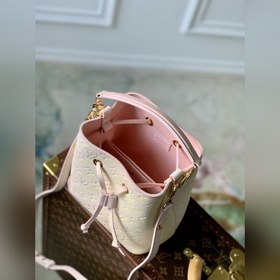 LV NeoNoé BB сумка-бакет, модель M46174, цвет «прессованный цвето