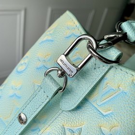 LV NeoNoé BB сумка-бакет, модель M46269, тиснение, зеленый Сумка