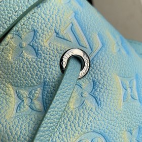 LV NeoNoé BB сумка-бакет, модель M46269, тиснение, зеленый Сумка