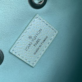 LV NeoNoé BB сумка-бакет, модель M46269, тиснение, зеленый Сумка
