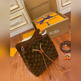 LV Модель M44887 Сумка через плечо, сумка-бакет Улучшенное качест