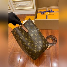 LV Модель M44887 Сумка через плечо, сумка-бакет Улучшенное качест