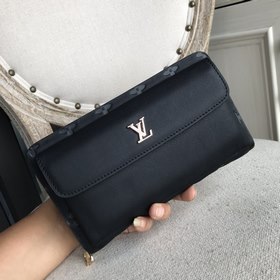 LV Кожаная сумка + кошелек + кардхолдер, многофункциональная моде